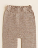Spodnie z wełny merino Guido Pants Sand - Hvid