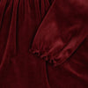 Sukienka dziewczęca z miękkiego weluru - JOLLY RED - Konges Slojd