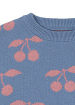 Sweter dzianinowy Lapis Purple Impression - KONGES SLØJD