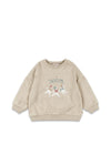 Świąteczna bawełniana bluza Lou Snowtime - KONGES SLØJD