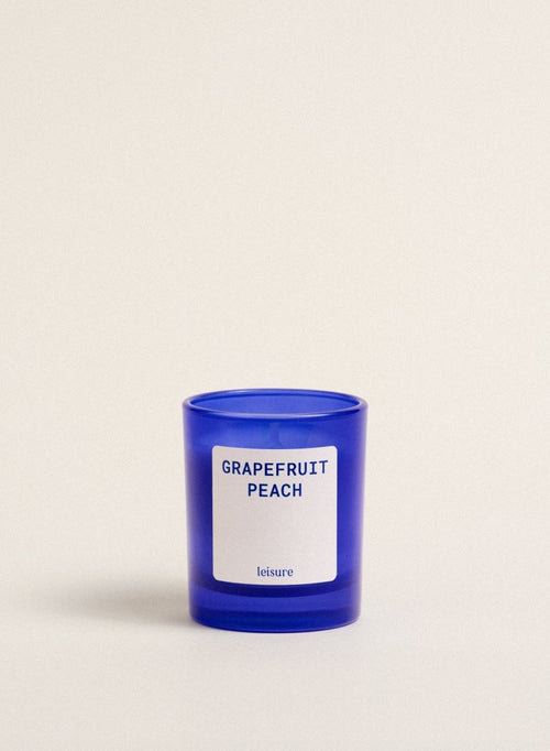 Świeca zapachowa Grapefruit & Peach 70 g - Leisure