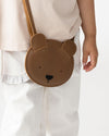 Torebka skórzana dziecięca Britta Classic Purse Bear Cognac Classic Leather - Donsje
