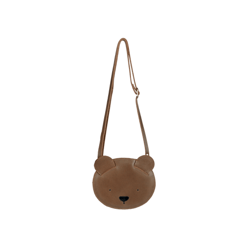 Torebka skórzana dziecięca Britta Classic Purse Bear Cognac Classic Leather - Donsje