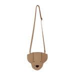 Torebka skórzana dziecięca Britta Classic Purse Dog Truffle Nubuck - Donsje