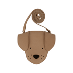 Torebka skórzana dziecięca Britta Classic Purse Dog Truffle Nubuck - Donsje
