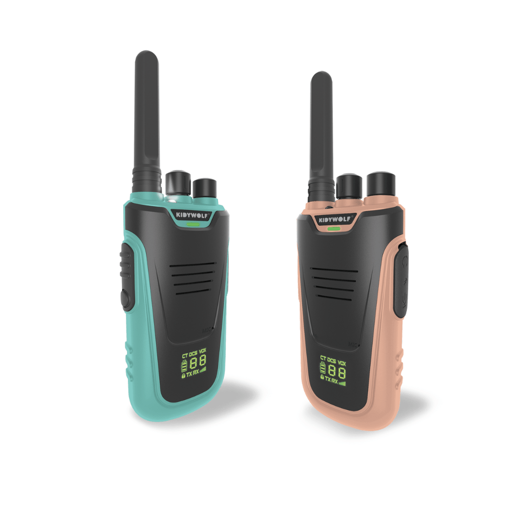 Walkie - talkie dla dzieci i dorosłych Cyan - Nude - Kidwolf