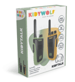 Walkie - talkie dla dzieci i dorosłych Green - Orange - Kidwolf