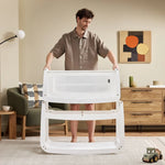 Wielofunkcyjne łóżeczko dostawne SnuzPod 5 White - Snüz