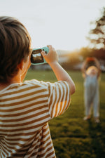 Wodoodporny aparat fotograficzny dla dzieci Blue - Kidwolf