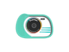 Wodoodporny aparat fotograficzny dla dzieci Cyan - Kidwolf