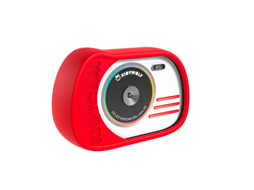 Wodoodporny aparat fotograficzny dla dzieci Red - Kidwolf