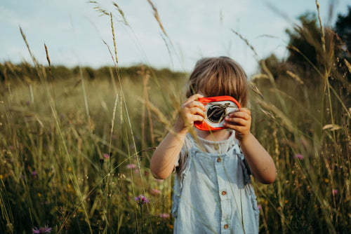 Wodoodporny aparat fotograficzny dla dzieci Red - Kidwolf