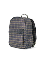 Wodoodporny plecak dla dzieci Rainy Kids MIDI Laurel Blue Check - KONGES SLØJD