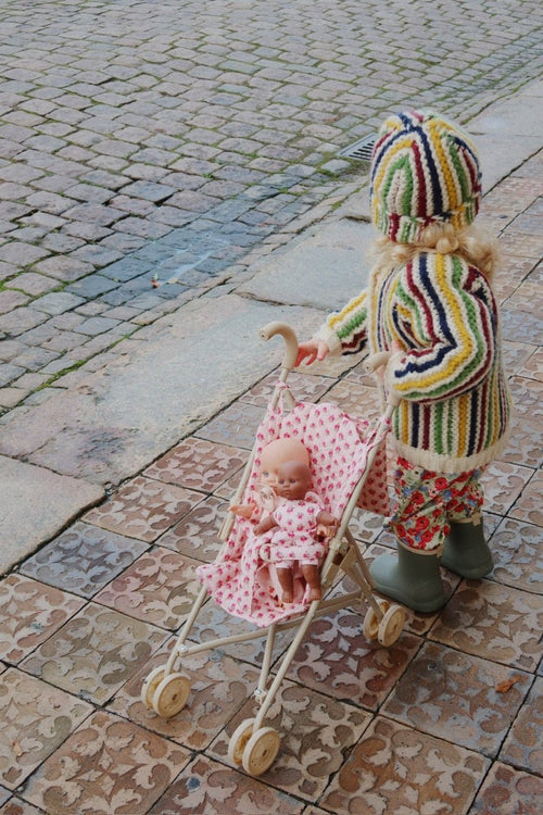 Wózek dla lalek spacerówka Rosie Rose - KONGES SLØJD