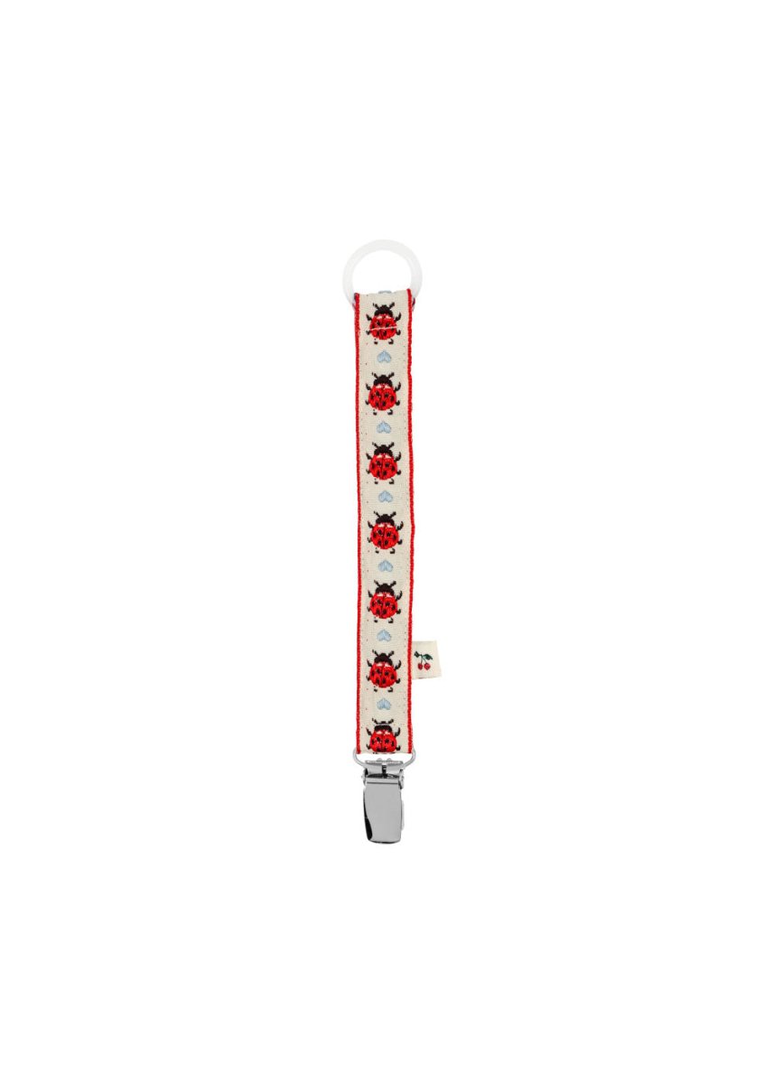 Zawieszka do smoczka vintage Ladybug - KONGES SLØJD