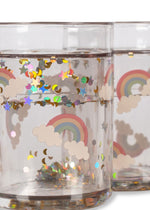 Zestaw 2 brokatowych kubków Rainbow - KONGES SLØJD