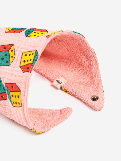 Zestaw 2 śliniaków z bawełny organicznej Pink - Bobo Choses