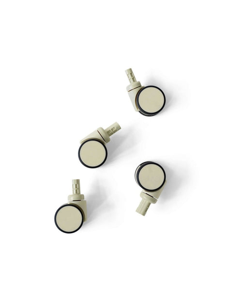 Zestaw 4 kół do skrzyni do przechowywania Dusty Green - MODU