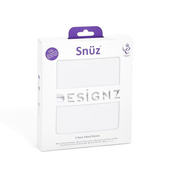Zestaw dwóch prześcieradeł do SnuzPod Snuz Twin Pack Sheets - Snüz