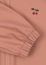 Zestaw przeciwdeszczowy dla dzieci Plainy Rain Set Cameo Brown - KONGES SLØJD