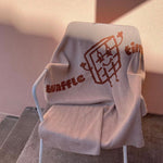 Bawełniany kocyk Mr. Waffle - Happymess