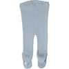 Bezszwowe legginsy ze stopkami z mieszanki jedwabiu i bawełny - Bamse Clear Blue - Minimalisma