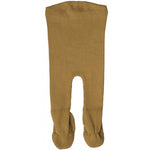 Bezszwowe legginsy ze stopkami z mieszanki jedwabiu i bawełny - Bamse Golden Leaf - Minimalisma
