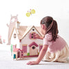 Drewniany dwupiętrowy domek dla lalek - Tender Leaf Toys