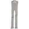 Komfortowe legginsy z mieszanki jedwabiu i prążkowanej bawełny - Bieber Sailor- Minimalisma