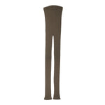 Komfortowe legginsy z mieszanki jedwabiu i prążkowanej bawełny - Bieber Heather - Minimalisma