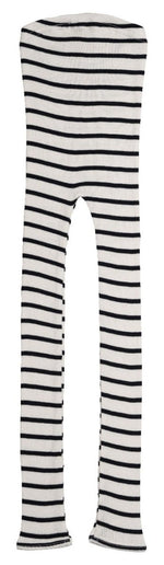 Komfortowe legginsy z mieszanki jedwabiu i prążkowanej bawełny - Bieber Rooibos - Minimalisma