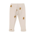 Legginsy Rom Pom - Gingerbread Ecru - Studio Boheme Paris