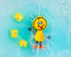 Postać do kąpieli Wielki Ptak - zestaw z dwiema kostkami sensorycznymi świecącymi w wodzie - Glo Pals