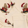 Świąteczna piżamka dla noworodka CHRISTMAS TEDDY - KONGES SLØJD
