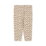 Wygodne legginsy z bawełny organicznej FLEUR TRICOLORE - KONGES SLØJD